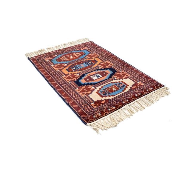 Huitt Oriental Hand-Knotted Rectangle: 69' X 46' Brown Area Rug Bloomsbury Market on Productcaster.