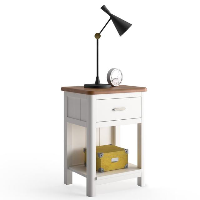 Quam 1 Drawer Bedside Table Brambly Cottage on Productcaster.