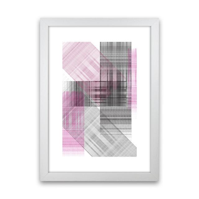 Splash 2 - Graphic Art Print on Paper 17 Stories Size: 42cm H x 29.7cm W x 3cm D, Frame Option: White Framed on Productcaster.