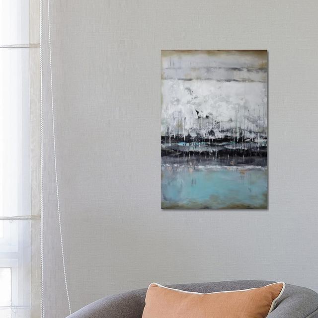 Abstract Seascape XII by Radiana Christova - Gallery-Wrapped Canvas Giclée on Canvas Metro Lane Format: Canvas, Size: 66.04cm H x 45.72cm W x 1.91cm D on Productcaster.