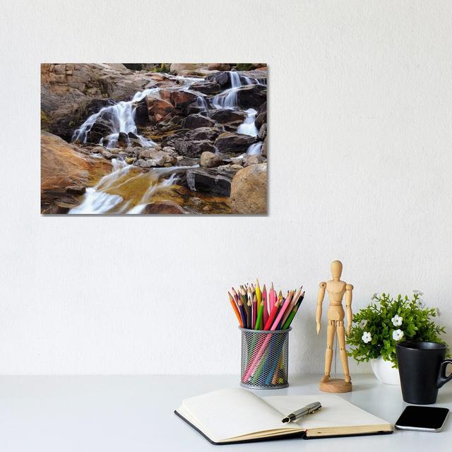 Alluvial Fan by Brian Wolf - Wrapped Canvas Print Union Rustic Size: 20.32cm H x 30.48cm W x 1.91cm D on Productcaster.