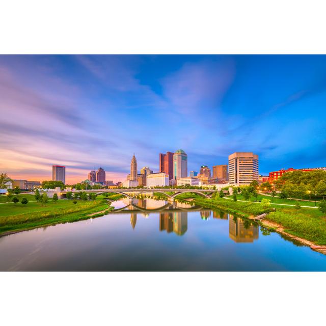 Columbus, Ohio, USA Skyline - Wrapped Canvas Photograph 17 Stories Size: 30cm H x 46cm W x 3.8cm D on Productcaster.