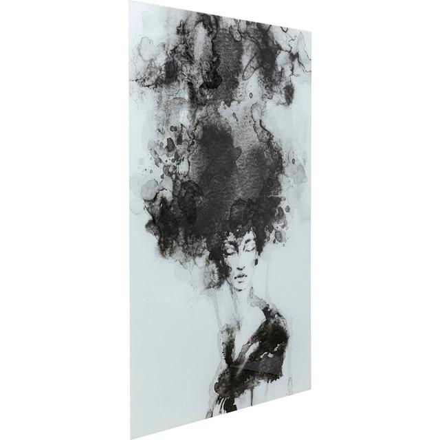 Smokey Hair - Unframed Art Prints on Glass KARE Design on Productcaster.