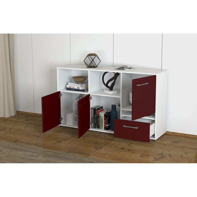 Belldame TV Stand for TVs up to 60" Brayden Studio Colour: Yellow/White on Productcaster.