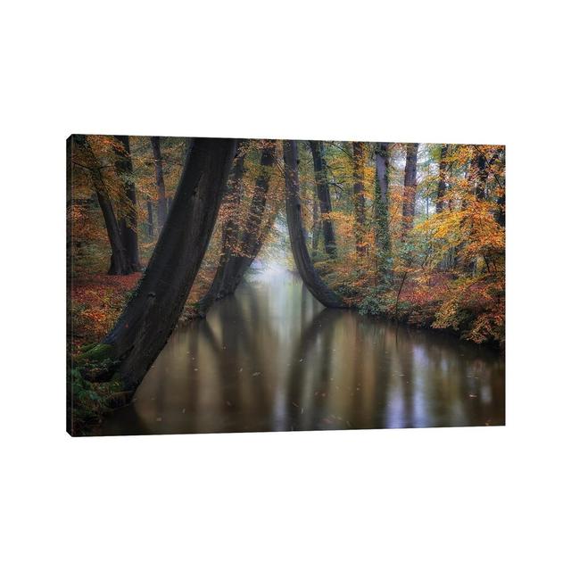 Enchanted Autumn by Fiorenzo Carozzi - Wrapped Canvas Print Union Rustic Size: 45.72cm H x 66.04cm W x 1.91cm D on Productcaster.