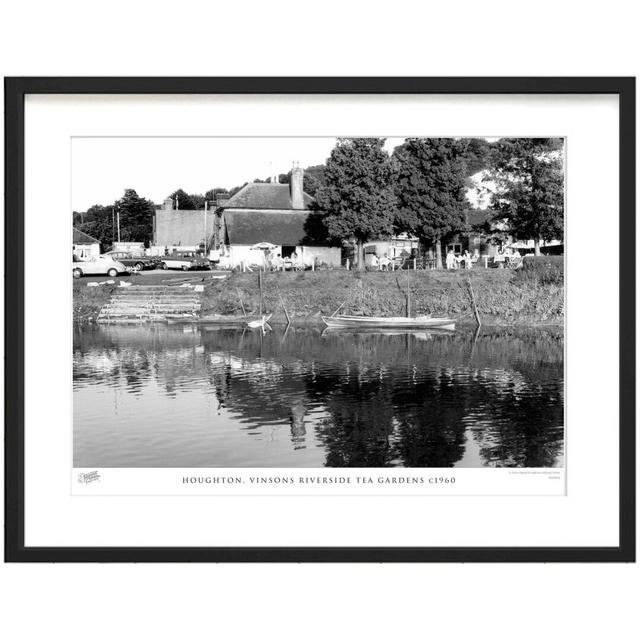 Houghton, Vinsons Riverside Tea Gardens C1960 by Francis Frith - Single Picture Frame Print The Francis Frith Collection Size: 45cm H x 60cm W x 2.3cm on Productcaster.