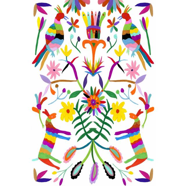 Modern Otomi I - Wrapped Canvas Print Latitude Vive Size: 46cm H x 30cm W on Productcaster.