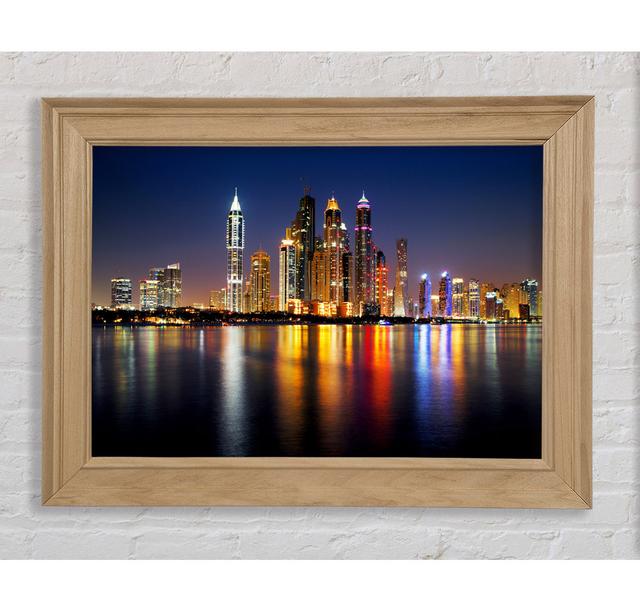 Colourful Reflections Framed Print Bright Star Size: 59.7cm H x 84.1cm W on Productcaster.