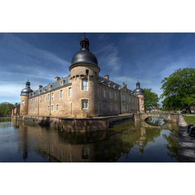 Chateau De Pierre-De-Bresse by Bogdan Lazar - Wrapped Canvas Photograph 17 Stories Size: 51cm H x 76cm W on Productcaster.