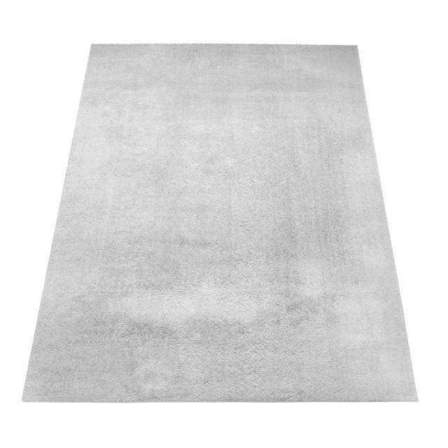 Crillon Uniform Color Machine Woven Silver Area Rug Brayden Studio Rug Size: Rectangle 60 x 100cm on Productcaster.