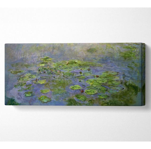 Monet Nympheas (Waterlilies) - Print Rosalind Wheeler Size: 71cm H x 162.5cm W x 10cm D on Productcaster.