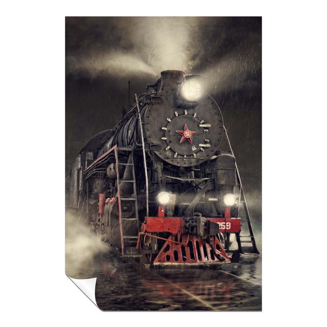 Train Old Rail Road - No Frame Print Panther Print Size: 91cm H x 61cm W on Productcaster.