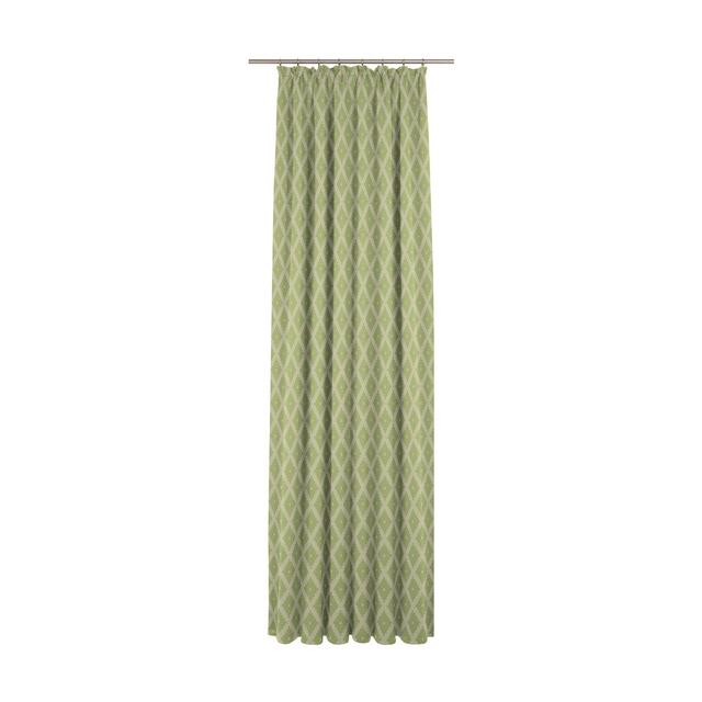 Esteban Room Darkening Pinch Pleat Curtain Pair (Set of 2) August Grove Curtain Colour: Light Green, Size: 145cm Width x 175cm Drop on Productcaster.