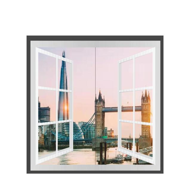 London Skyline & Bridge - Picture Frame Photograph Set Ebern Designs on Productcaster.