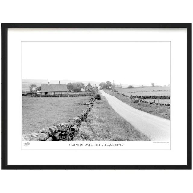 'Staintondale, the Village C1960' by Francis Frith - Picture Frame Photograph Print on Paper The Francis Frith Collection Size: 28cm H x 36cm W x 2.3c on Productcaster.