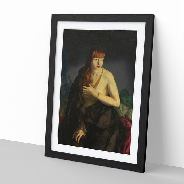 Nude with Red Hair by George Bellows - Picture Frame Painting East Urban Home Size: 48cm H x 36cm W x 2cm D, Frame Option: Black Framed on Productcaster.