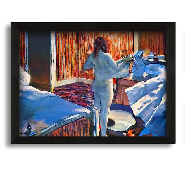 Degas Women at the Toilet 3 - Graphic Art on Canvas ClassicLiving Size: 60cm H x 84cm W x 10cm D on Productcaster.