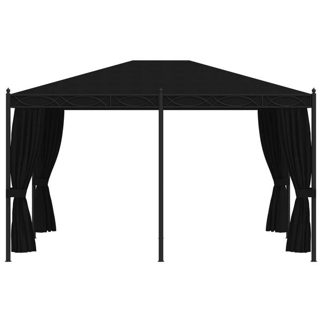 300 cm x 400 cm Partyzelt Emiko aus Stahl Garten Living on Productcaster.