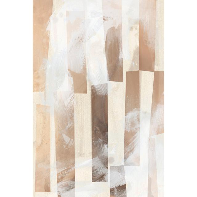 Vertical Strata I by June Erica Vess - Wrapped Canvas Graphic Art Ivy Bronx Size: 91cm H x 61cm W x 3.8cm D on Productcaster.