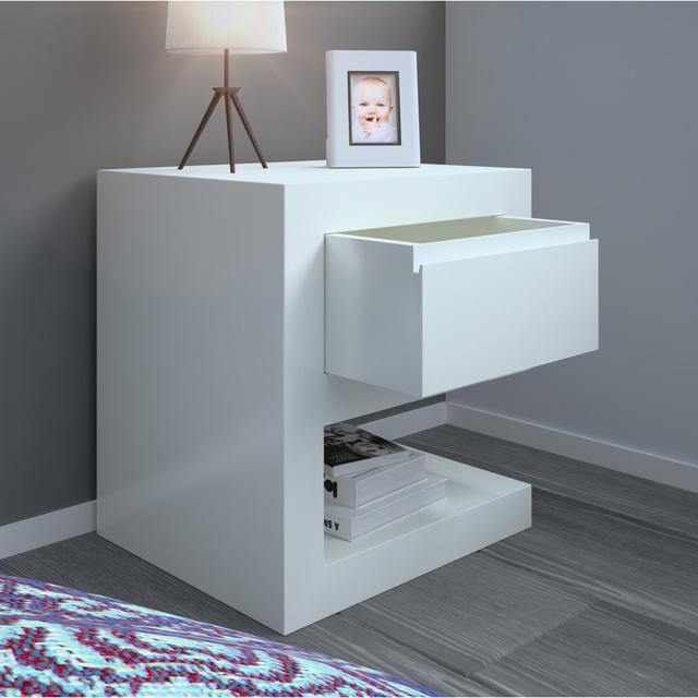 Kroh Side Table with Storage Metro Lane on Productcaster.