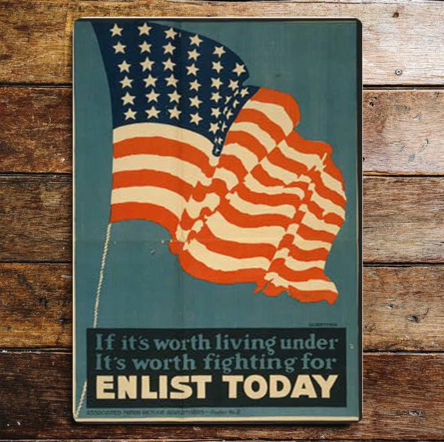 I Want You for the U.S. Army Enlist Today Wall Décor East Urban Home Size: 20cm H x 15cm W on Productcaster.