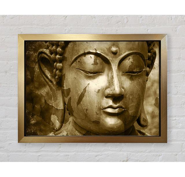 Buddha 10 - Single Picture Frame Art Prints Bright Star Size: 84.1cm H x 118.9cm W x 3.4cm D on Productcaster.