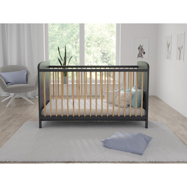 Crow Cot Bed Harriet Bee Colour: Anthracite/Pine on Productcaster.