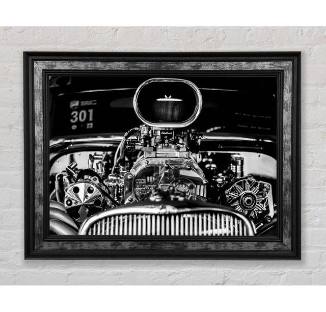 Huge Block Engine - Single Picture Frame Art Prints Williston Forge Size: 42cm H x 59.7cm W x 8cm D on Productcaster.