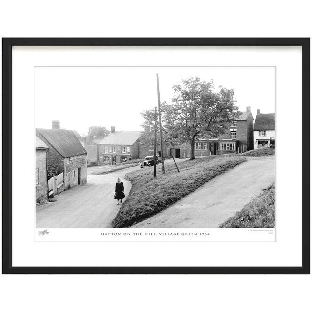 'Napton on the Hill, Village Green 1954' by Francis Frith - Picture Frame Photograph Print on Paper The Francis Frith Collection Size: 45cm H x 60cm W on Productcaster.