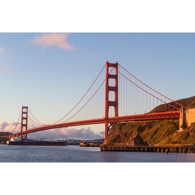 Golden Gate Bridge by Dan_Kaplan - Wrapped Canvas Photograph 17 Stories Size: 51cm H x 76cm W on Productcaster.