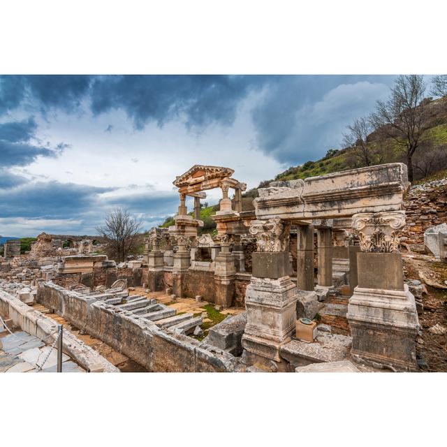 Ephesus Ancient City by Nejdetduzen - Wrapped Canvas Photograph 17 Stories Size: 20cm H x 30cm W on Productcaster.