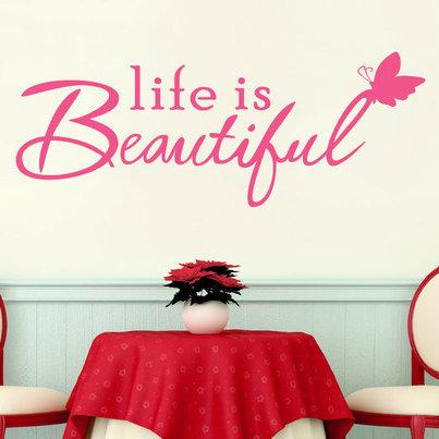 Wall Decal East Urban Home Colour: Pink, Size: Large on Productcaster.