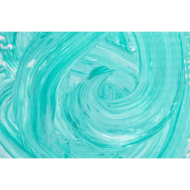 Swirly Green by Dlinca - Wrapped Canvas Print Metro Lane Size: 61cm H x 91cm W x 3.8cm D on Productcaster.