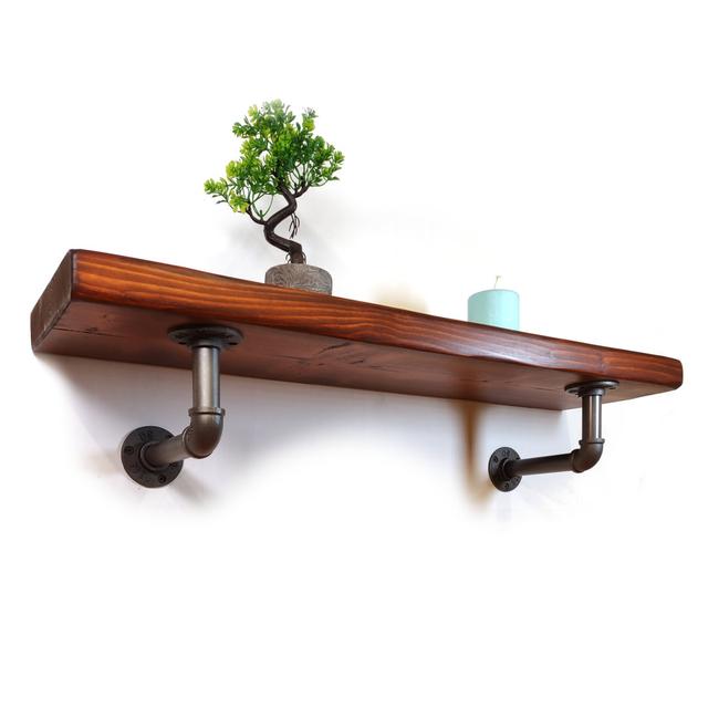 Dittmar Bracket Shelf Borough Wharf Size: 17cm H x 230cm W x 22.5cm D on Productcaster.