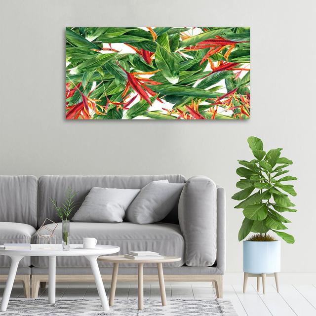 Floral Pattern - Unframed Art Prints on Canvas Bay Isle Home on Productcaster.