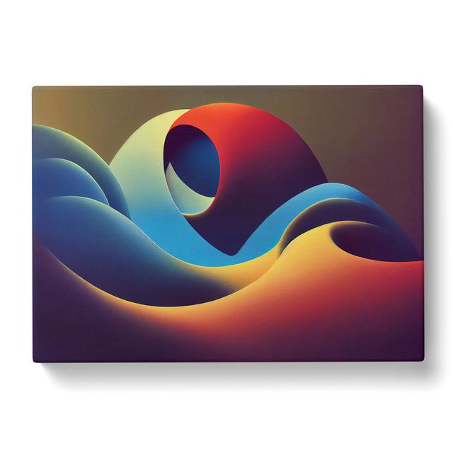 Surreal Modern Art Vol.4 Abstract - Wrapped Canvas Graphic Art Metro Lane Size: 40cm H x 60cm W x 3cm D on Productcaster.