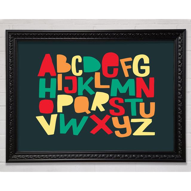 The Alphabet Modern - Single Picture Frame Art Prints Isabelle & Max Size: 29.7cm H x 42cm W on Productcaster.