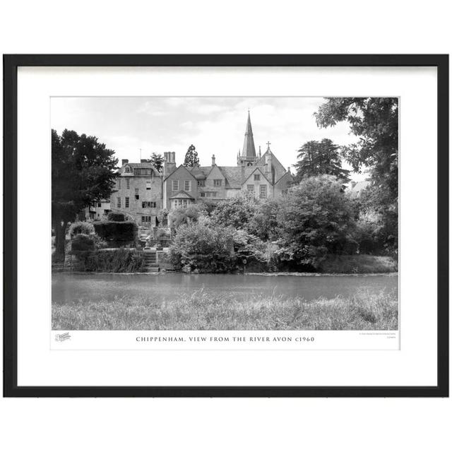 Chippenham, View From The River Avon C1960 - Single Picture Frame Print The Francis Frith Collection Size: 28cm H x 36cm W x 2.3cm D on Productcaster.