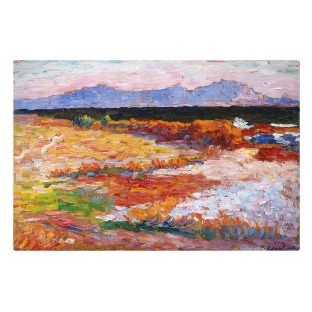 Mediterranean Near Marseille by Alexej Von Jawlensky - Wrapped Canvas Painting Rosalind Wheeler on Productcaster.