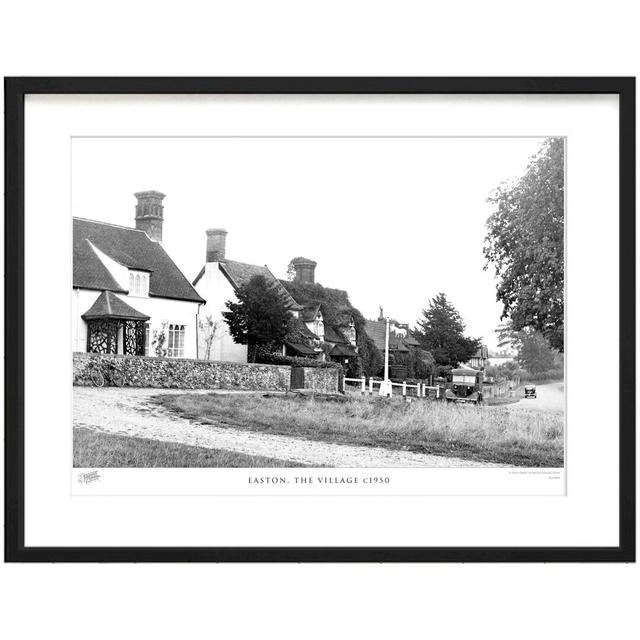 'Easton, the Village C1950' by Francis Frith - Picture Frame Photograph Print on Paper The Francis Frith Collection Size: 45cm H x 60cm W x 2.3cm D on Productcaster.