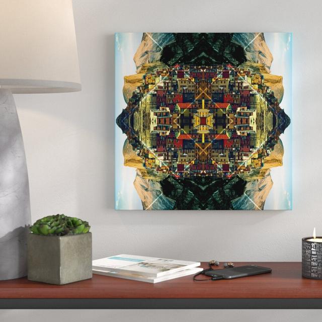 'Cubism Dream' by Ayarti Graphic Art on Wrapped Canvas East Urban Home Size: 102cm H x 102cm W x 3.8cm D on Productcaster.