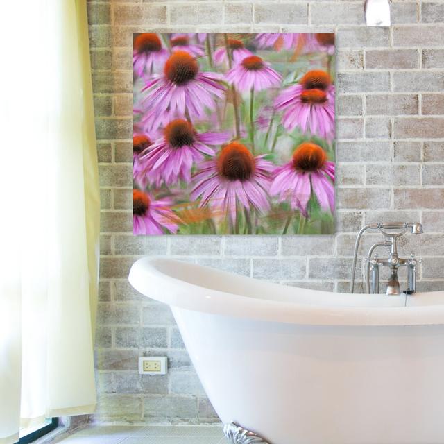 'Lavender Lollipops' Graphic Art on Wrapped Canvas East Urban Home Size: 40.6 cm H x 40.6 cm W x 3.8 cm D on Productcaster.