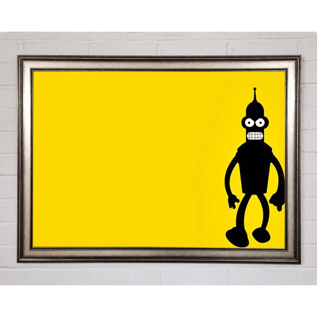 Futurama Bender - Single Picture Frame Art Prints Happy Larry Size: 84.1cm H x 118.9cm W on Productcaster.