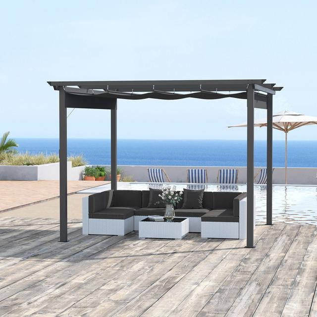 2,95 m x 2,95 m Pergola Adlee Garten Living on Productcaster.