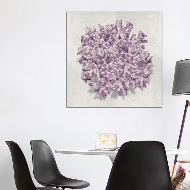 Coral Amethyst I House of Hampton Size: 93.98cm H x 93.98cm W x 3.81cm D on Productcaster.