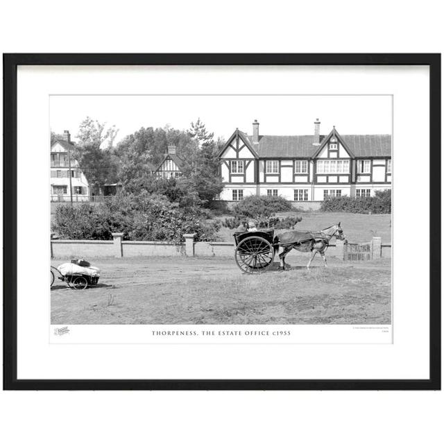 Thorpeness, The Estate Office C1955 by Francis Frith - Single Picture Frame Print The Francis Frith Collection Size: 60cm H x 80cm W x 2.3cm D on Productcaster.