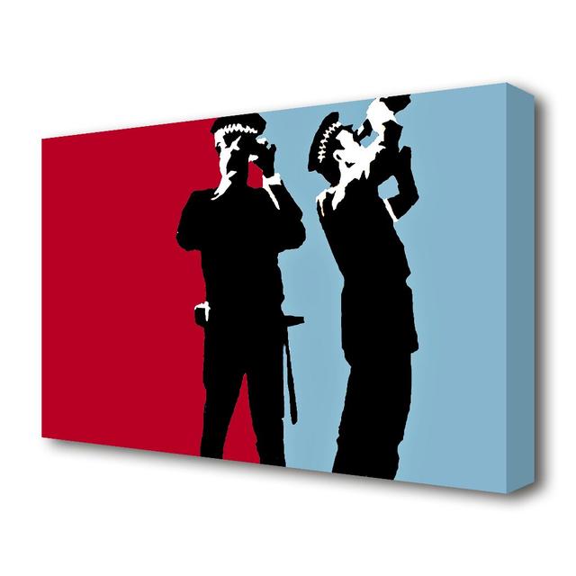 Constabulary - Wrapped Canvas Graphic Art Print East Urban Home Size: 101.6 cm H x 142.2 cm W on Productcaster.