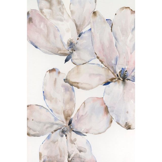 Soft Wind Flowers I by Timothy O' Toole - Wrapped Canvas Painting Rosalind Wheeler Size: 46cm H x 30cm W on Productcaster.