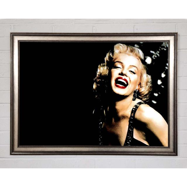 Marilyn Monroe Sparkle - Single Picture Frame Art Prints Brayden Studio Size: 84.1cm H x 118.9cm W x 1.5cm D on Productcaster.