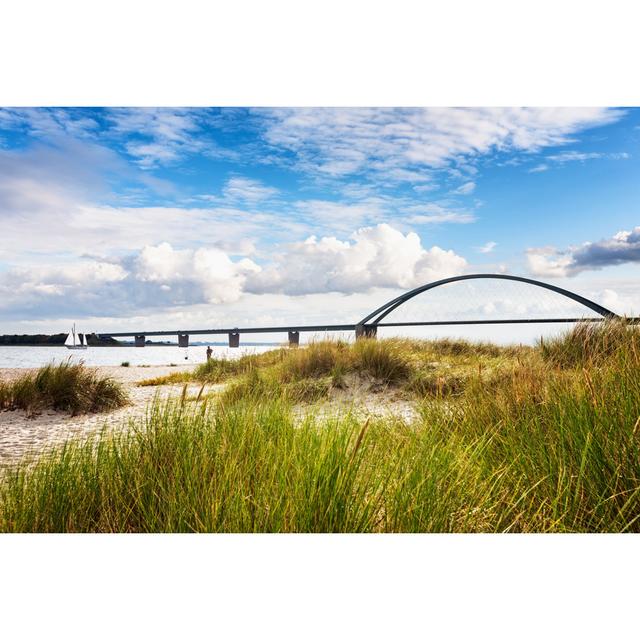 Fehmarn Sound Bridge House of Hampton Size: 51cm H x 76cm W x 3.8cm D on Productcaster.